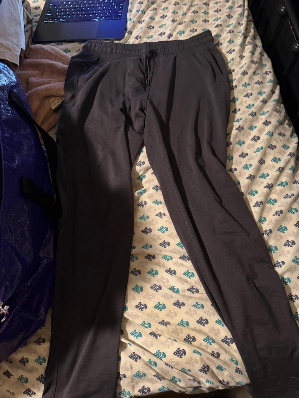 CRZ YOGA Black Men's Jogger Sweatpants - Slim Fit Comfort